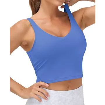 Women's Longline Sports Bra for Comfortable Workouts