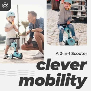 Adjustable 2-in-1 Scooter for Kids - Highwaykick 1 by Scoot & Ride