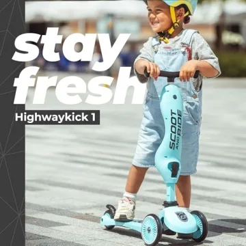 Adjustable 2-in-1 Scooter for Kids - Highwaykick 1 by Scoot & Ride