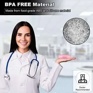 Retainer Case, Slim Aligner Case with Adjustable Vent Holes and Mirror, Compatible with Invisalign, Night Guard and Mouth Guard, Premium Retainer Case, With Aligner Remover Tool, Chew & Brush, Pink