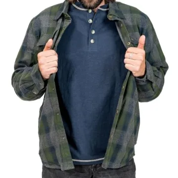 Legendary Whitetails Flannel Shirt Jacket for Men  - Warm Outerwear