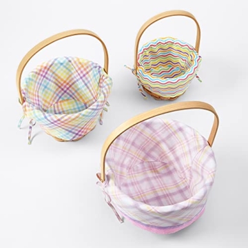 Personalized Wicker Easter Basket for Kids - Customizable Fun