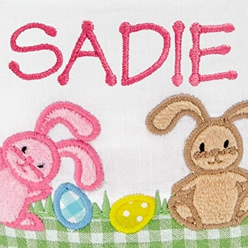 Personalized Wicker Easter Basket for Kids - Customizable Fun
