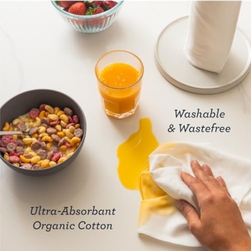 Esembly Paperless Towels - Reusable Organic Cotton Rolls