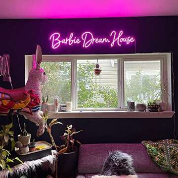 WNAKSEN Custom Neon Signs, Neon Sign Customizable for Wall Decor, Personalized Neon Sign for Wedding Birthday Party Gift Bedroom Man Cave Bar Store Business Shop Name Logo Neon Sign