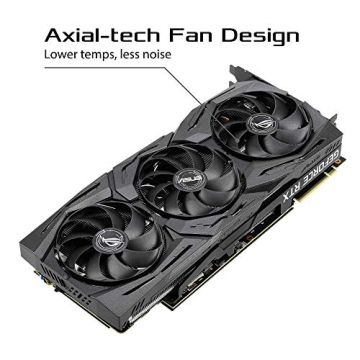 ASUS ROG Strix GeForce RTX 2080 Super Advanced Overclocked 8G GDDR6 HDMI DP 1.4 USB Type-C Gaming Graphics Card (ROG-STRIX-RTX-2080S-A8G)