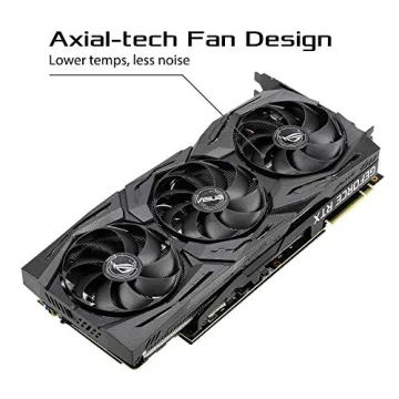 ASUS ROG Strix GeForce RTX 2080 Super Advanced Overclocked 8G GDDR6 HDMI DP 1.4 USB Type-C Gaming Graphics Card (ROG-STRIX-RTX-2080S-A8G)