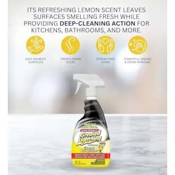 Greased Lightning Lemon Cleaner & Degreaser Spray Bundle 32 oz