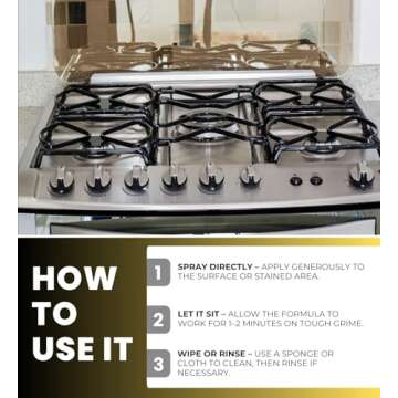 Greased Lightning Lemon Cleaner & Degreaser Spray Bundle 32 oz