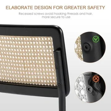 Zesthouse Dining Chairs Set of 2 - Modern Comfort and Style