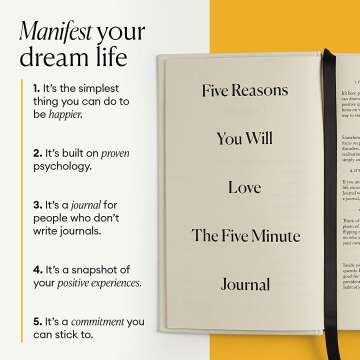Five Minute Journal 2023 for Daily Gratitude