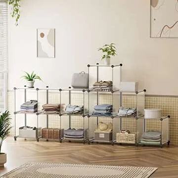 HOMIDEC 6-Cube Storage Organizer - Modern Closet Solution