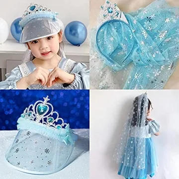 SUJAYU Snowflake Foil Organza Fabric for Parties