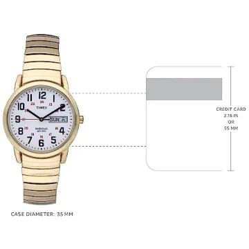 Timex Men's Day-Date Easy Reader Watch - Stylish & Reliable