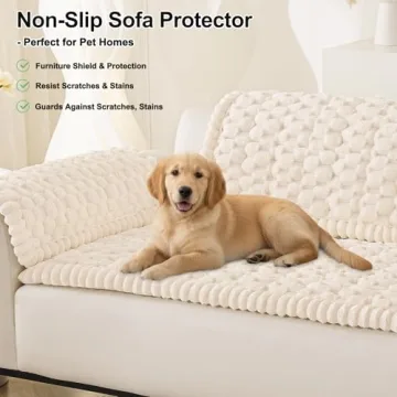 Smiry Pet Couch Cover Non-Slip Soft Washable Slipcovers