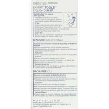 Maybelline Expert Tools Eyelash Curler for Stunning Lashes