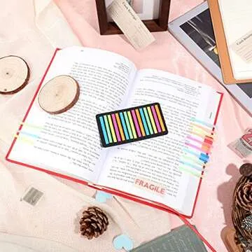 Zonon 4500 Pcs Highlighter Tapes Sticky Page Markers