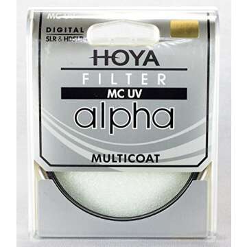 Hoya ALPHA UV 55MM Filter for Outdoor Photography