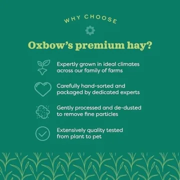 Oxbow Timothy Hay - Premium All-Natural Nutrition for Small Pets