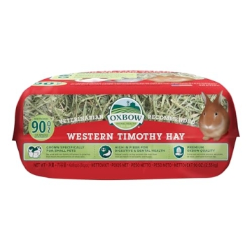 Oxbow Timothy Hay - Premium All-Natural Nutrition for Small Pets