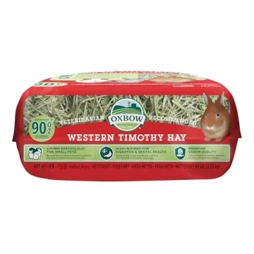 Oxbow Timothy Hay - Premium All-Natural Nutrition for Small Pets