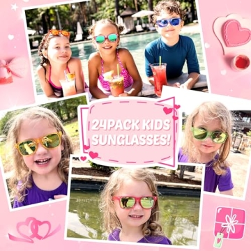 Kids Sunglasses and Greeting Cards for Valentine Gifts