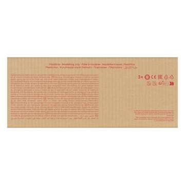 Jovi - Reusable Non-Drying Modeling Clay, Set with 15 Bars, 12.35 oz Each Bar, Non-Toxic and Gluten-Free, Total of 11.5 lb of Plastiline for Home and School Use