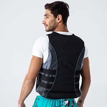 Leader Accessories USCG Approved Life Jacket Vest for Water Sports