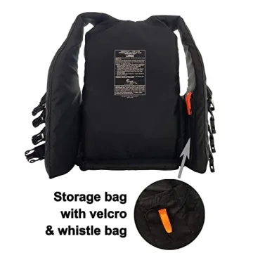 Leader Accessories USCG Approved Life Jacket Vest for Water Sports