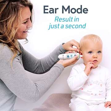 Accurate IPROVEN Digital Ear Thermometer for All Ages
