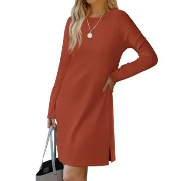 Stylish SAMPEEL Women's Fall Dress for Winter 2024