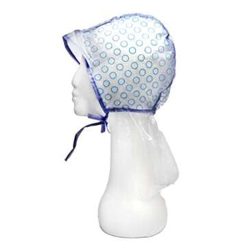 Diane Extend-A-Cap Salon Hair Caps with Metal Hook for Highlights Clear Extra Large D729, 12 Count (Pack of 1)