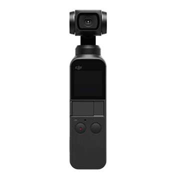 DJI Osmo Pocket Handheld 3 Axis Gimbal Stabilizer with Integrated Camera, Essential Bundle with Expansion Kit, Cradle, 32GB microSD