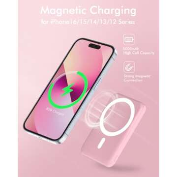 Podoru MagSafe Battery Pack for iPhone 16/15/14/13/12