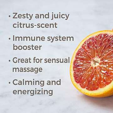 Plant Therapy Blood Orange Essential Oil 30 mL (1 oz) 100% Pure, Undiluted, Therapeutic Grade