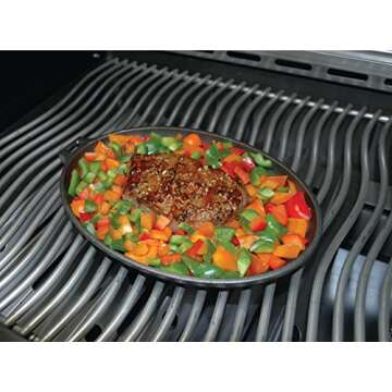 Napoleon Cast Iron Skillet - Versatile BBQ Accessory for All Cooks