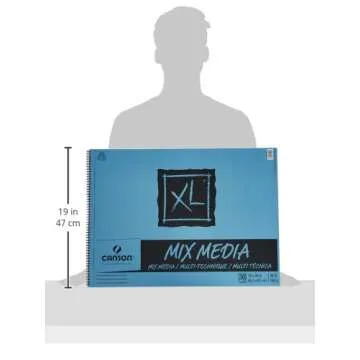 Canson XL Mixed Media Pad - 18x24 inches for Artists