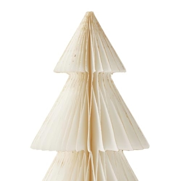 Stunning Honeycomb Paper Trees for Winter Decor