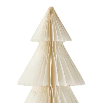 Stunning Honeycomb Paper Trees for Winter Decor