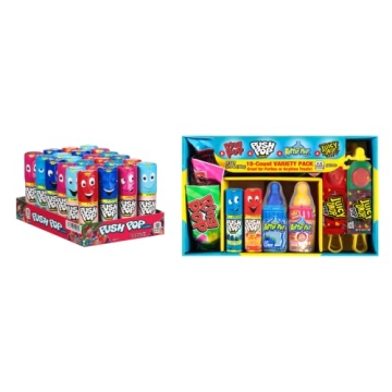 Exciting Push Pop and Holiday Candy Variety Pack with Fruity Flavors