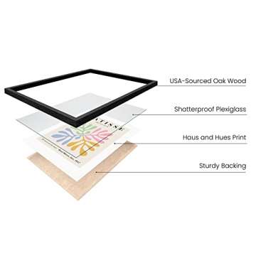 HAUS AND HUES Matisse Poster Set - Minimalist Poster Set, Poster Sets for Room Aesthetic, Frameable ...