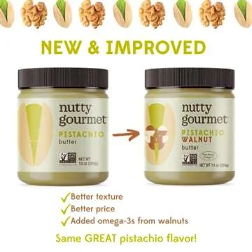 Nutty Gourmet Pistachio Butter - All Natural & Vegan