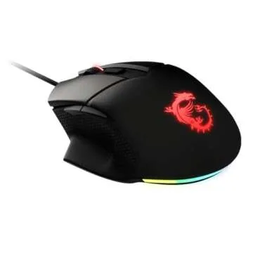 MSI Clutch GM20 Gaming Mouse with RGB and 6400 DPI