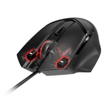 MSI Clutch GM20 Gaming Mouse with RGB and 6400 DPI