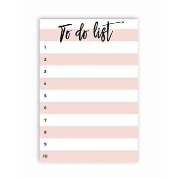 Stylish Peach Sticky Notes | 50 Pages, 4x6 Inches