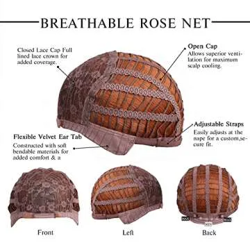 Esmee 26 Inch Dark Auburn Wig - Stylish & Comfortable