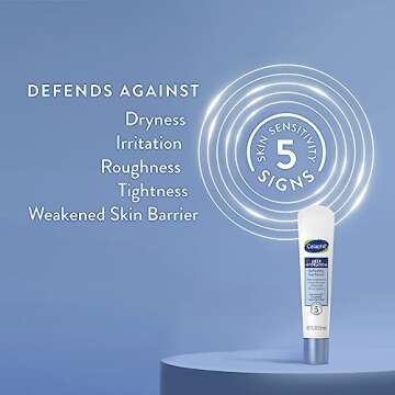 CETAPHIL Deep Hydration Refreshing Eye Serum, 0.5 fl oz, 48Hr Hydrating Under Eye Cream to Reduce the Appearance of Dark Circles, With Hyaluronic Acid, Vitamin E & B5 (Packaging May Vary)