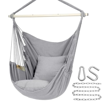 Y-Stop Hammock Chair Max 500 Lbs Perfect for Indoors Outdoors