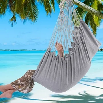 Y-Stop Hammock Chair Max 500 Lbs Perfect for Indoors Outdoors