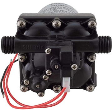 SHURFLO 4008-101-A65 Quiet 12 Volt Water Pump for RVs